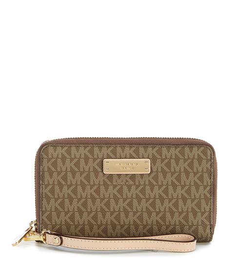 rfid antitheft wallet michael kors|Michael Kors Wallet brown leather.